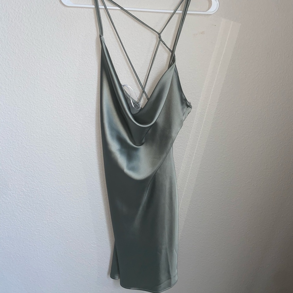 Green/Silver Guess Dress!